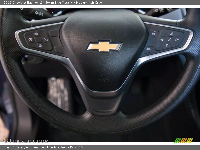 Storm Blue Metallic / Medium Ash Gray 2019 Chevrolet Equinox LS