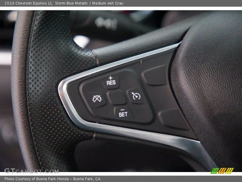 Storm Blue Metallic / Medium Ash Gray 2019 Chevrolet Equinox LS