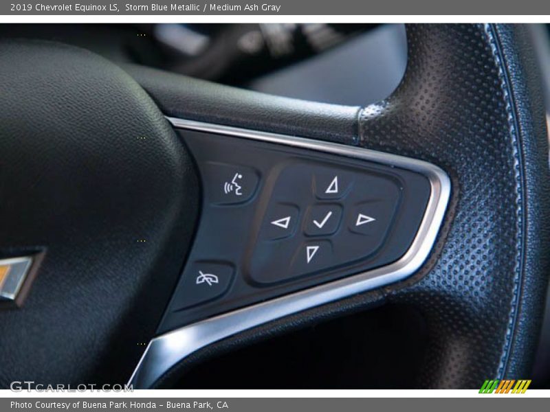 Storm Blue Metallic / Medium Ash Gray 2019 Chevrolet Equinox LS