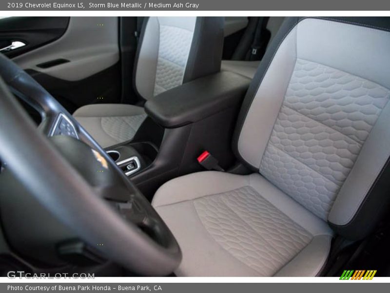 Storm Blue Metallic / Medium Ash Gray 2019 Chevrolet Equinox LS
