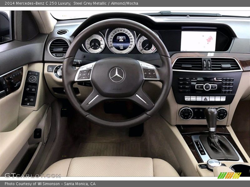 Dashboard of 2014 C 250 Luxury