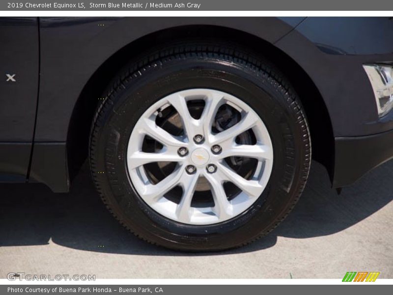 Storm Blue Metallic / Medium Ash Gray 2019 Chevrolet Equinox LS