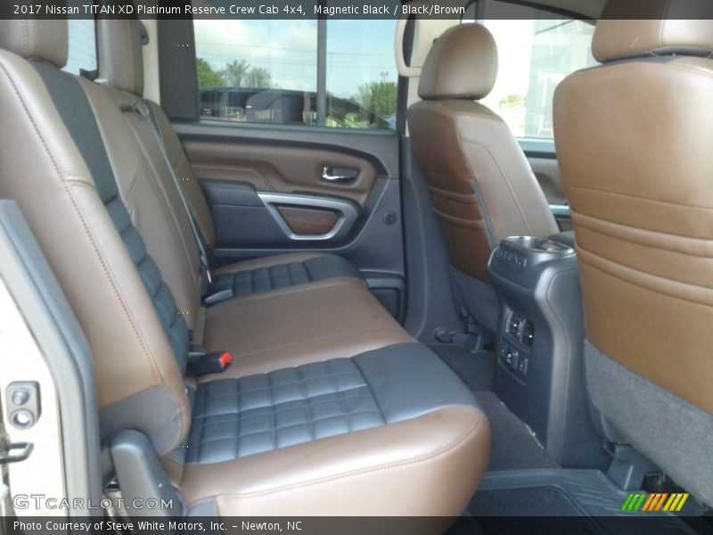 Rear Seat of 2017 TITAN XD Platinum Reserve Crew Cab 4x4