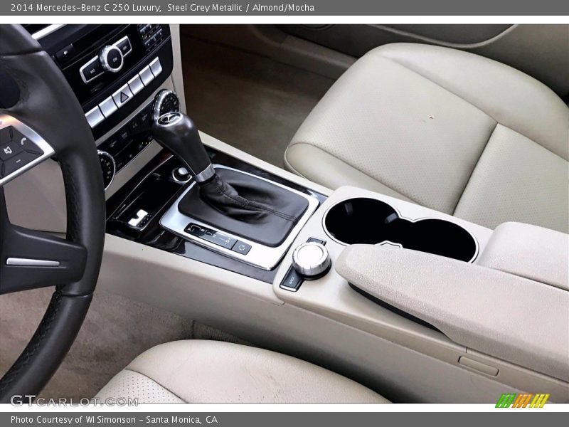 Steel Grey Metallic / Almond/Mocha 2014 Mercedes-Benz C 250 Luxury