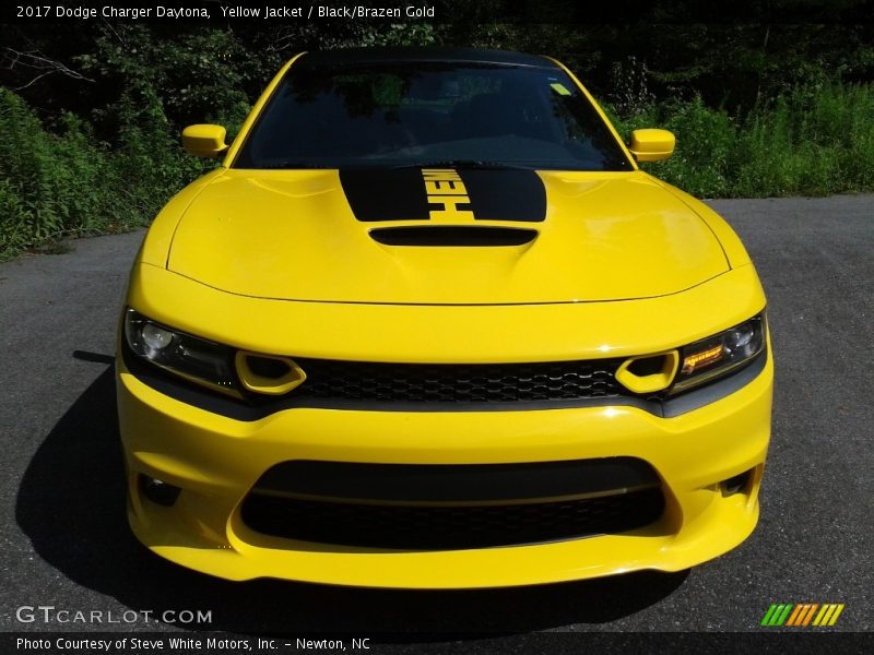 Yellow Jacket / Black/Brazen Gold 2017 Dodge Charger Daytona