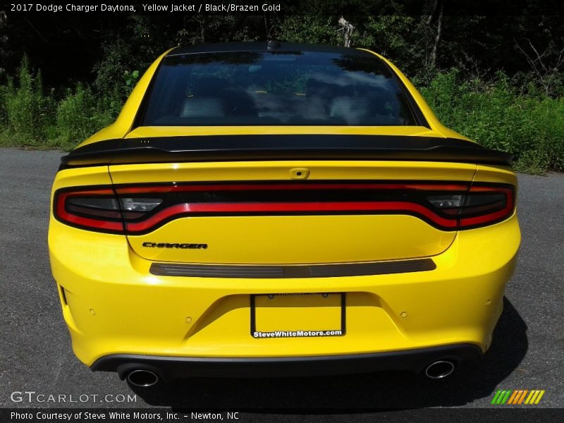 Yellow Jacket / Black/Brazen Gold 2017 Dodge Charger Daytona