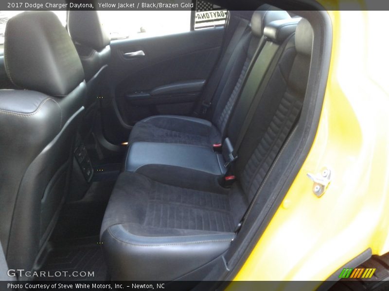 Yellow Jacket / Black/Brazen Gold 2017 Dodge Charger Daytona
