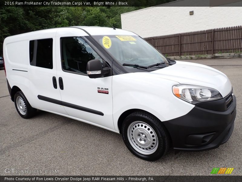 Front 3/4 View of 2016 ProMaster City Tradesman Cargo Van