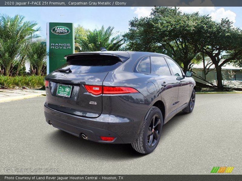 Carpathian Gray Metallic / Ebony 2020 Jaguar F-PACE 25t Premium