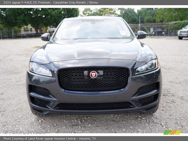 Carpathian Gray Metallic / Ebony 2020 Jaguar F-PACE 25t Premium