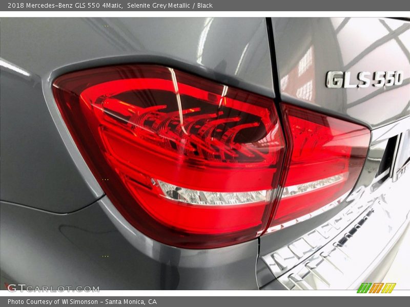 Selenite Grey Metallic / Black 2018 Mercedes-Benz GLS 550 4Matic