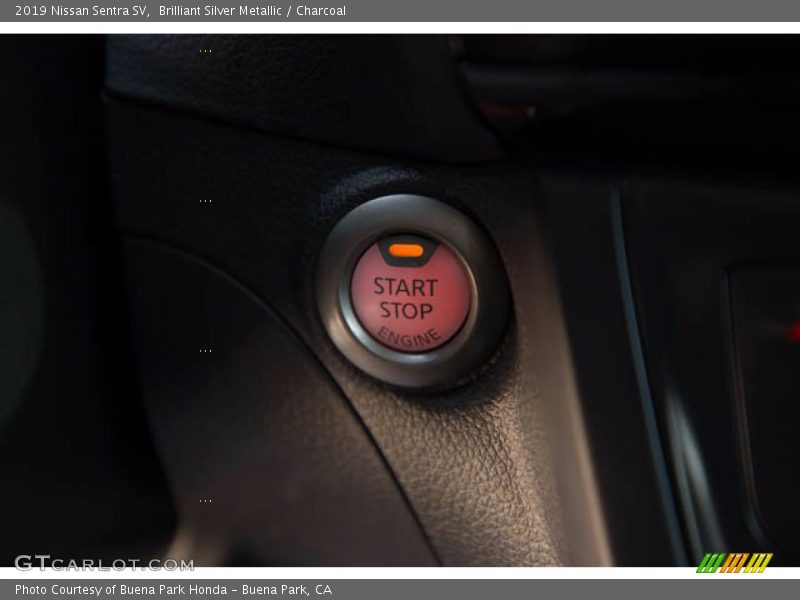 Brilliant Silver Metallic / Charcoal 2019 Nissan Sentra SV