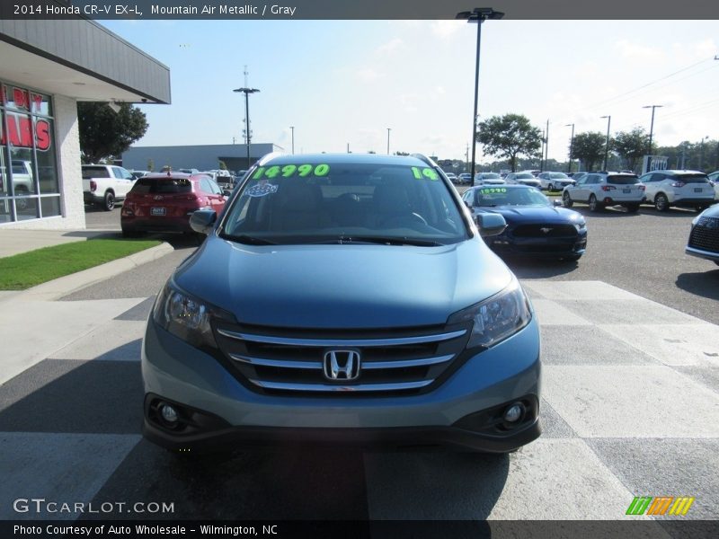 Mountain Air Metallic / Gray 2014 Honda CR-V EX-L