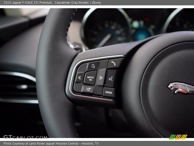 Carpathian Gray Metallic / Ebony 2020 Jaguar F-PACE 25t Premium
