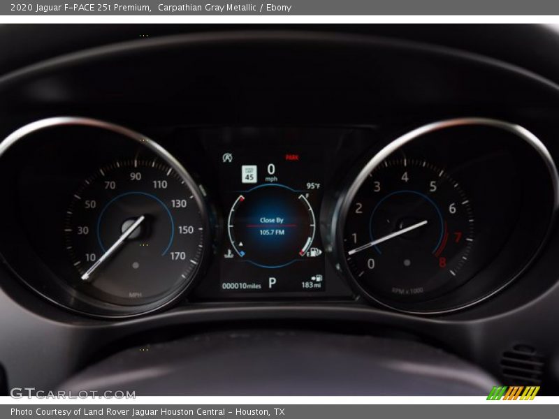 Carpathian Gray Metallic / Ebony 2020 Jaguar F-PACE 25t Premium