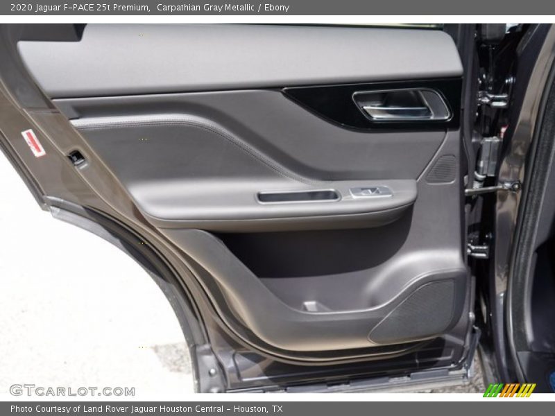 Carpathian Gray Metallic / Ebony 2020 Jaguar F-PACE 25t Premium