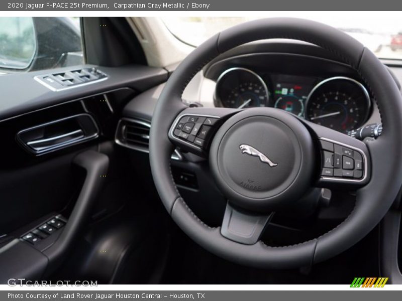Carpathian Gray Metallic / Ebony 2020 Jaguar F-PACE 25t Premium