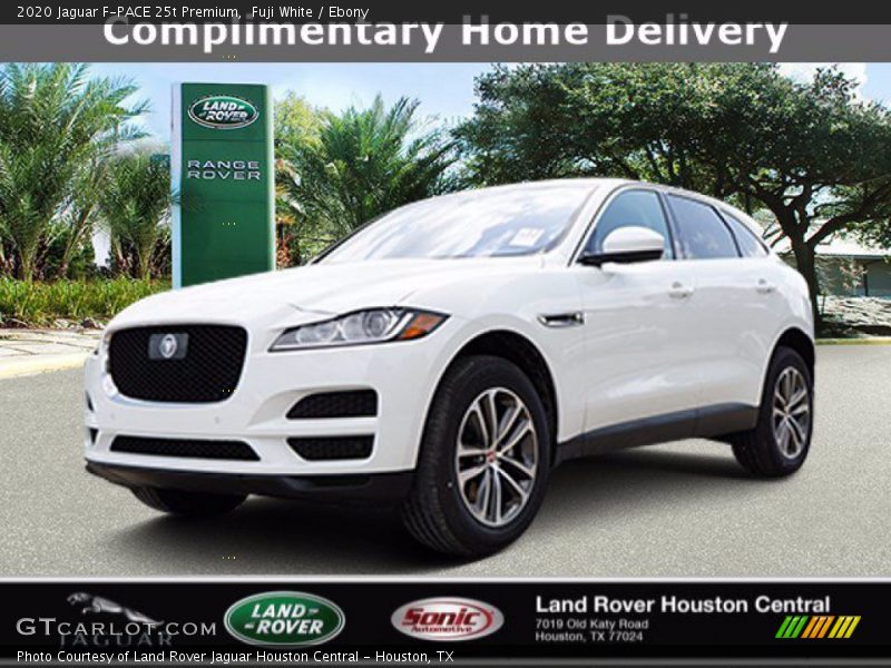Fuji White / Ebony 2020 Jaguar F-PACE 25t Premium