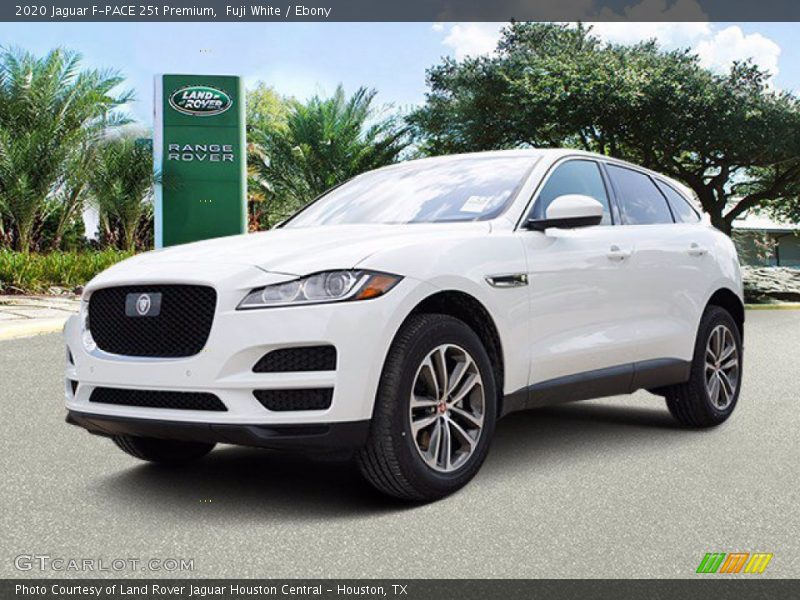 Fuji White / Ebony 2020 Jaguar F-PACE 25t Premium