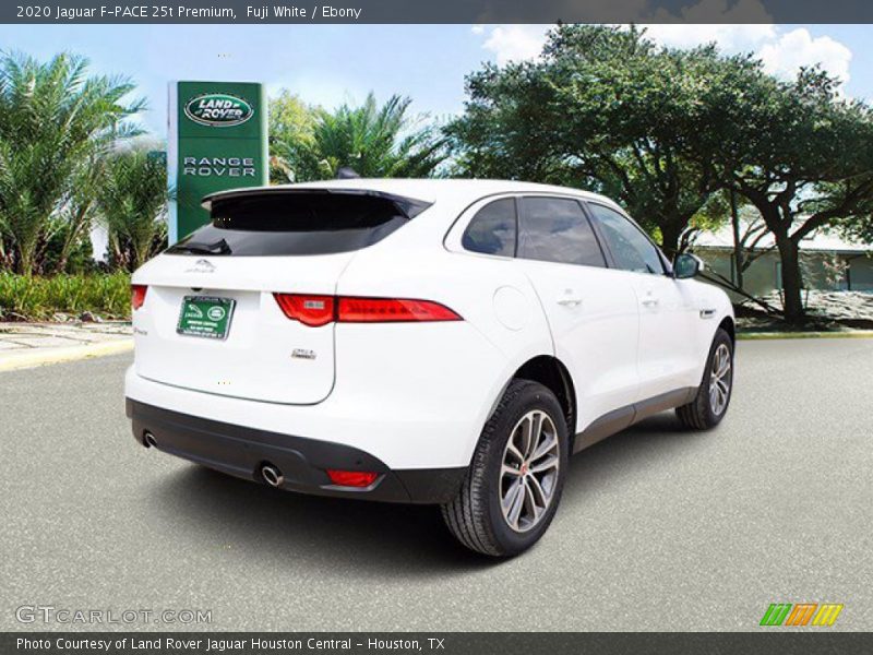 Fuji White / Ebony 2020 Jaguar F-PACE 25t Premium