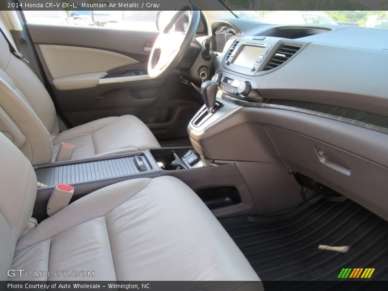 Mountain Air Metallic / Gray 2014 Honda CR-V EX-L