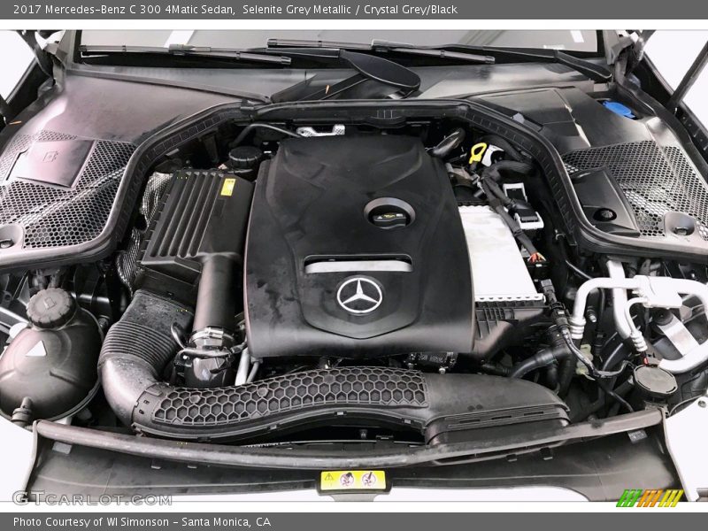  2017 C 300 4Matic Sedan Engine - 2.0 Liter DI Turbocharged DOHC 16-Valve VVT 4 Cylinder