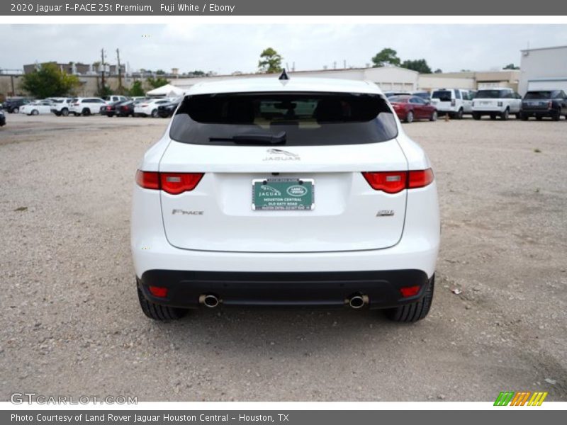 Fuji White / Ebony 2020 Jaguar F-PACE 25t Premium