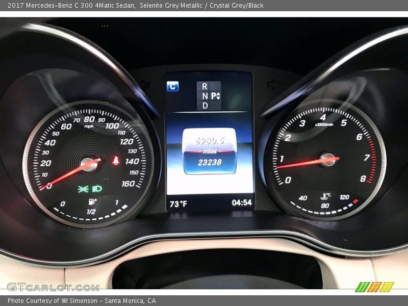  2017 C 300 4Matic Sedan 300 4Matic Sedan Gauges