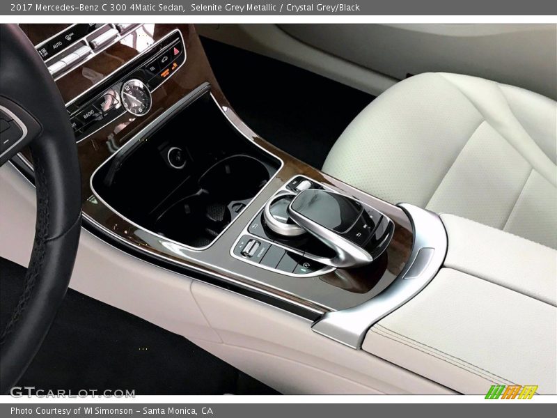 Controls of 2017 C 300 4Matic Sedan