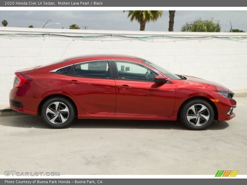  2020 Civic LX Sedan Molten Lava Pearl