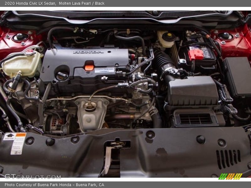  2020 Civic LX Sedan Engine - 2.0 Liter DOHC 16-Valve i-VTEC 4 Cylinder