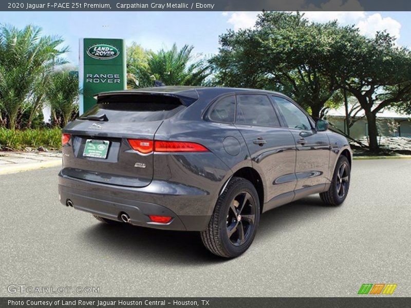 Carpathian Gray Metallic / Ebony 2020 Jaguar F-PACE 25t Premium