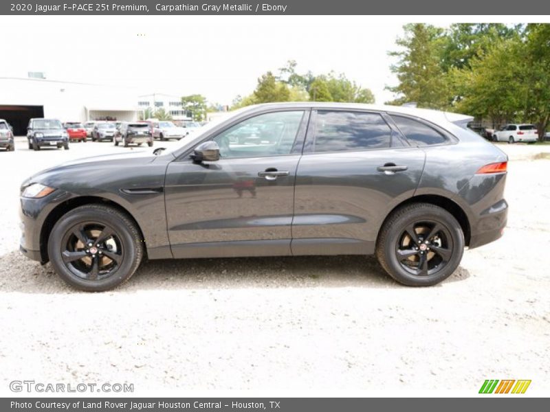 Carpathian Gray Metallic / Ebony 2020 Jaguar F-PACE 25t Premium