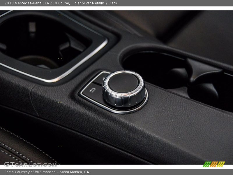 Polar Silver Metallic / Black 2018 Mercedes-Benz CLA 250 Coupe