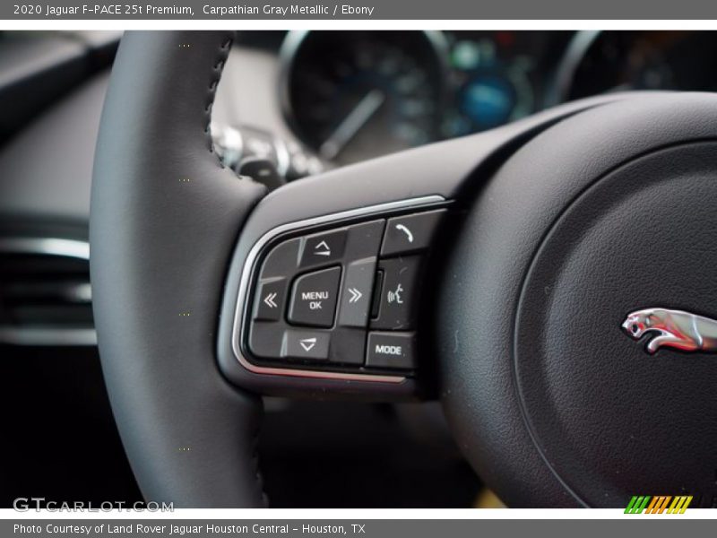 Carpathian Gray Metallic / Ebony 2020 Jaguar F-PACE 25t Premium