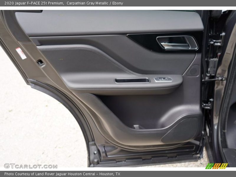 Carpathian Gray Metallic / Ebony 2020 Jaguar F-PACE 25t Premium