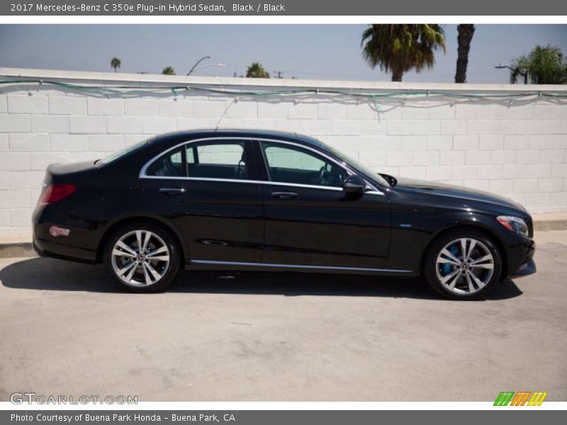 Black / Black 2017 Mercedes-Benz C 350e Plug-in Hybrid Sedan