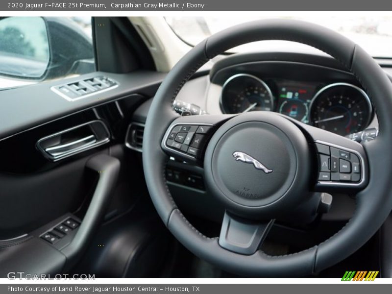 Carpathian Gray Metallic / Ebony 2020 Jaguar F-PACE 25t Premium