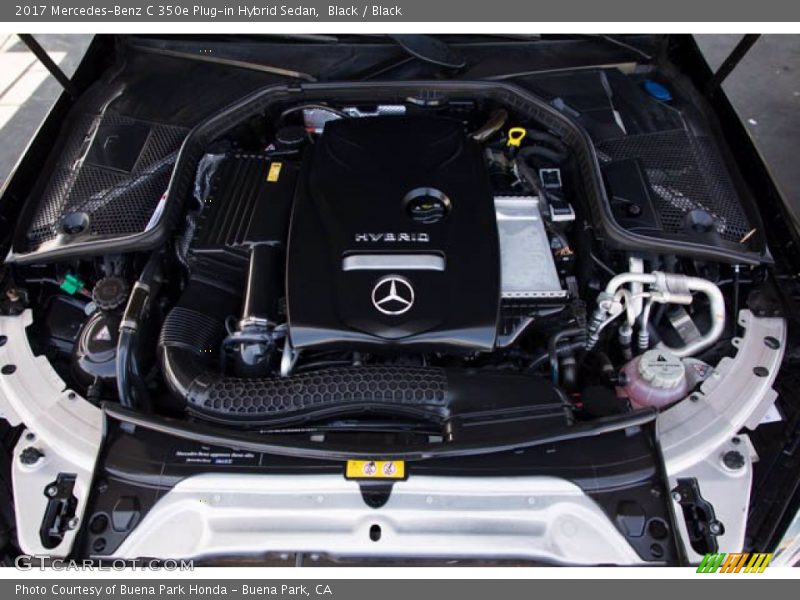 Black / Black 2017 Mercedes-Benz C 350e Plug-in Hybrid Sedan