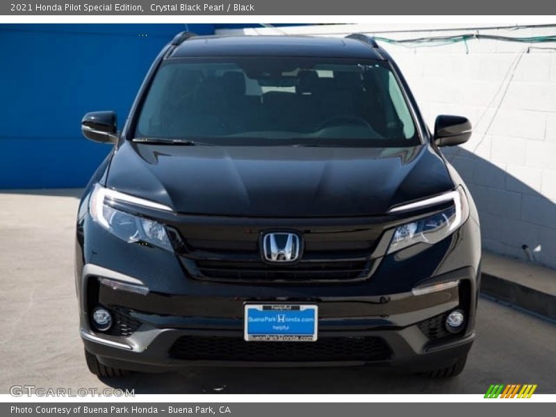 Crystal Black Pearl / Black 2021 Honda Pilot Special Edition