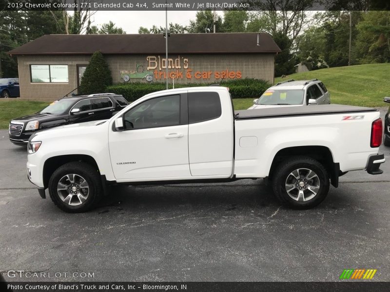 Summit White / Jet Black/Dark Ash 2019 Chevrolet Colorado Z71 Extended Cab 4x4