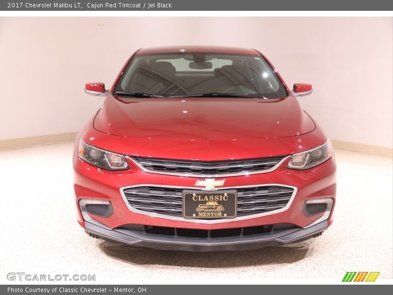 Cajun Red Tintcoat / Jet Black 2017 Chevrolet Malibu LT