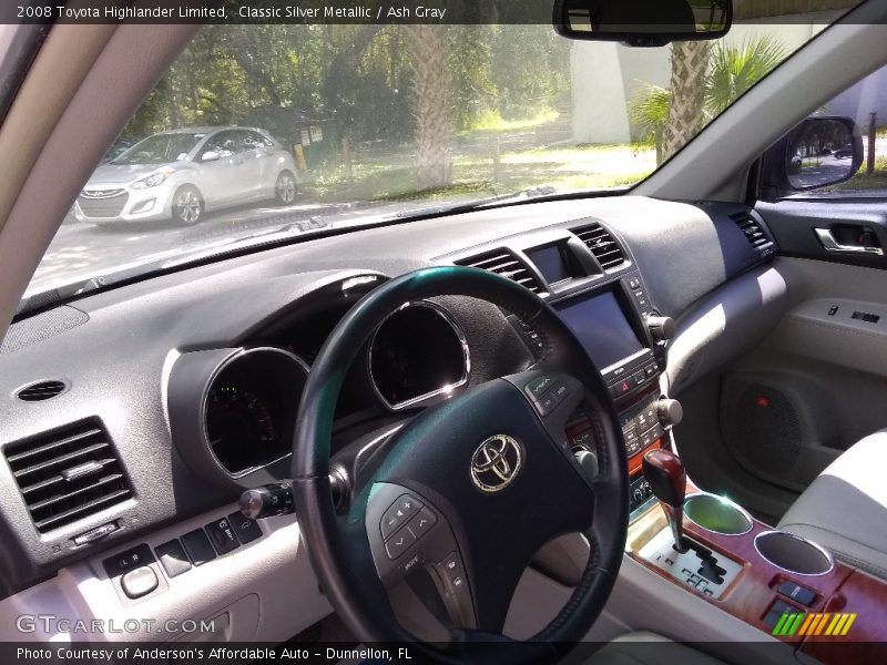 Classic Silver Metallic / Ash Gray 2008 Toyota Highlander Limited