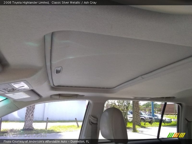 Classic Silver Metallic / Ash Gray 2008 Toyota Highlander Limited