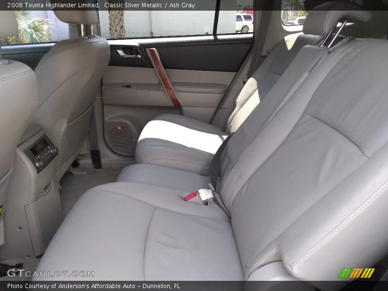 Classic Silver Metallic / Ash Gray 2008 Toyota Highlander Limited