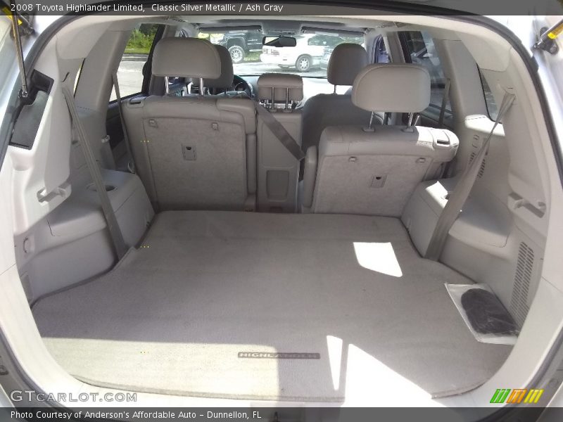 Classic Silver Metallic / Ash Gray 2008 Toyota Highlander Limited