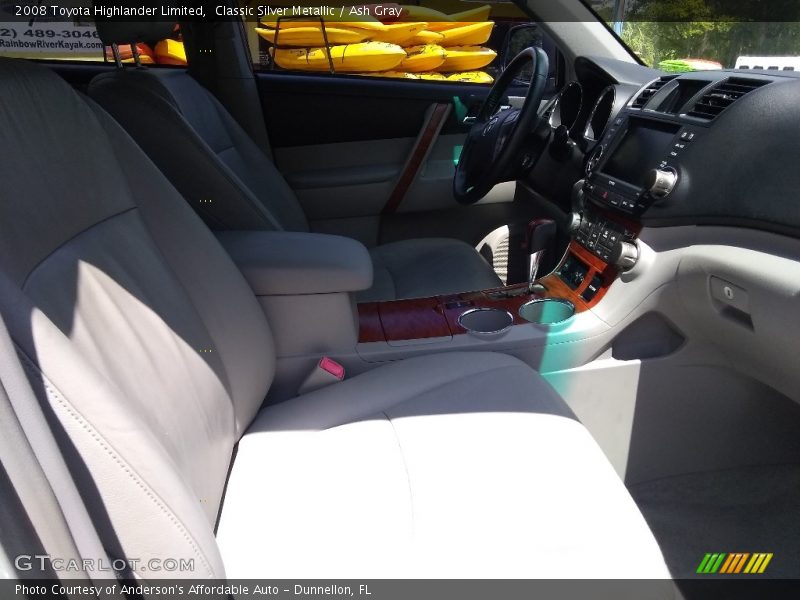 Classic Silver Metallic / Ash Gray 2008 Toyota Highlander Limited