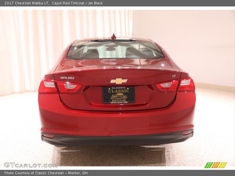 Cajun Red Tintcoat / Jet Black 2017 Chevrolet Malibu LT