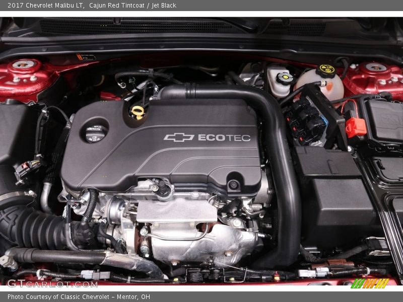 Cajun Red Tintcoat / Jet Black 2017 Chevrolet Malibu LT