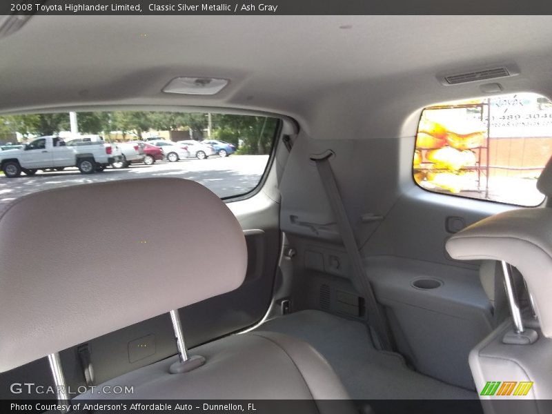 Classic Silver Metallic / Ash Gray 2008 Toyota Highlander Limited